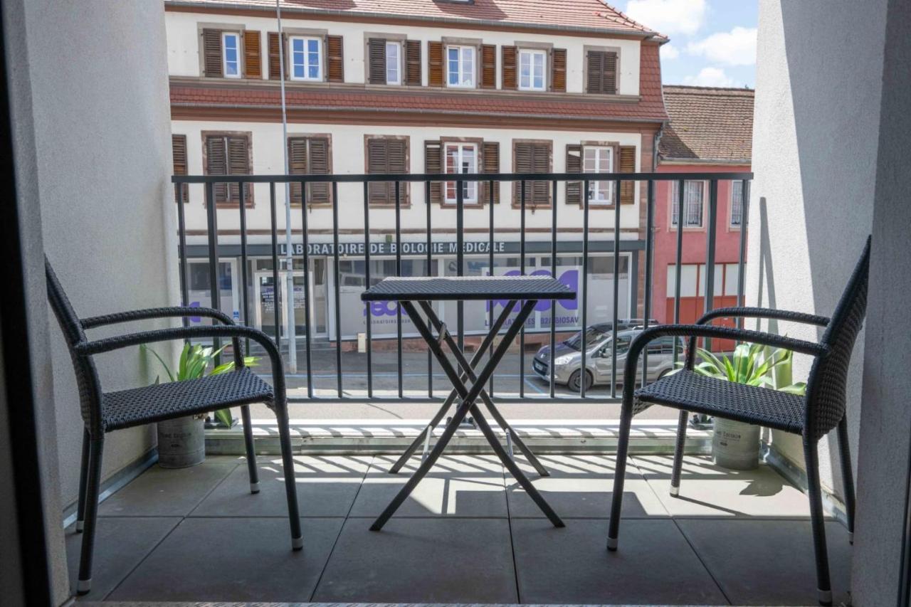Superbe Loft Center Of Saverne Bike Parking Exteriör bild