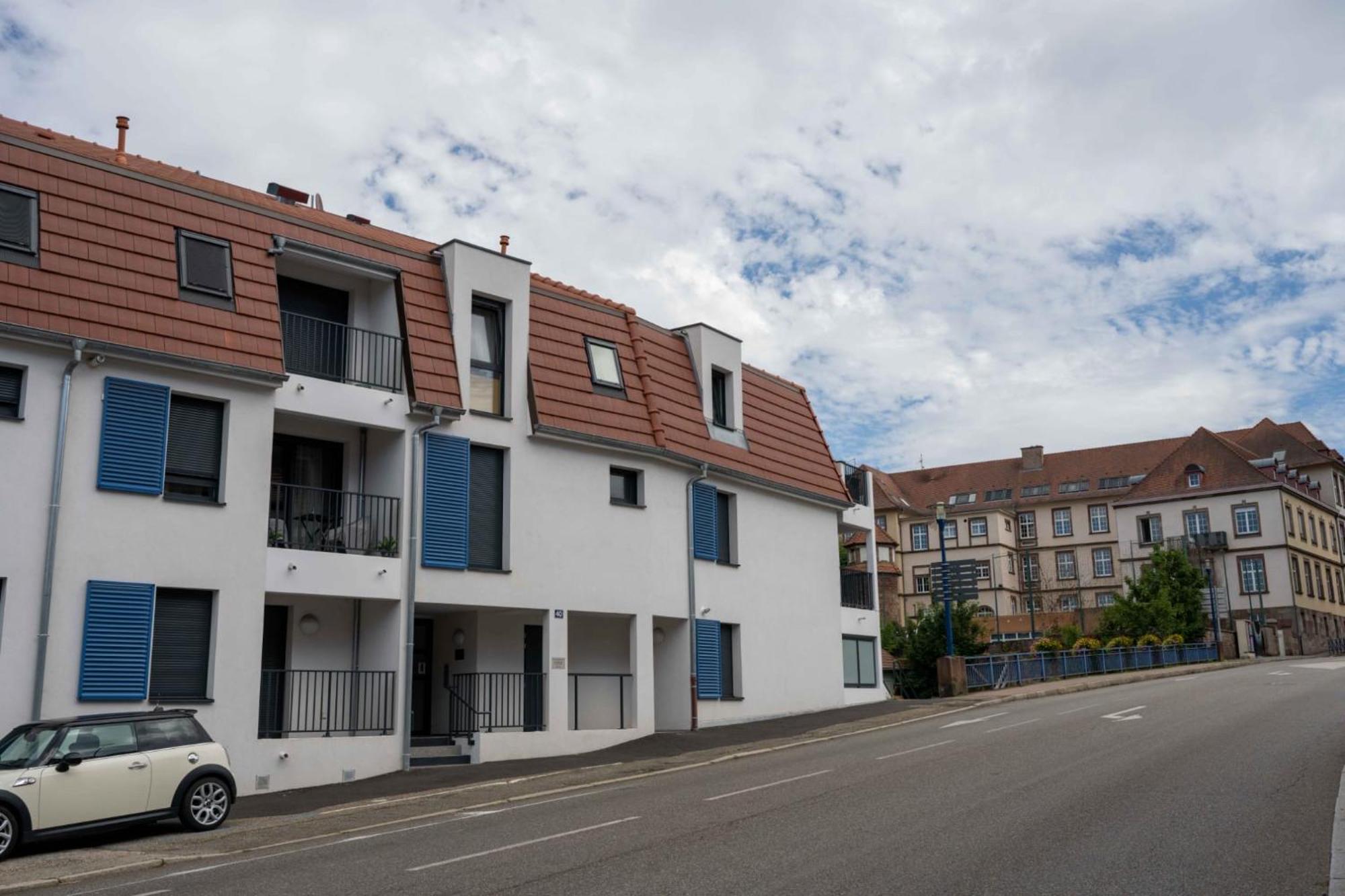 Superbe Loft Center Of Saverne Bike Parking Exteriör bild